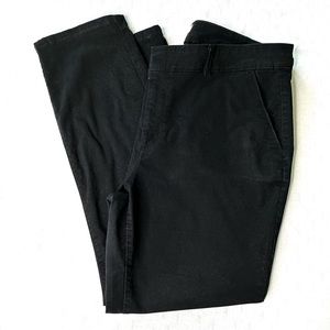 Loft Straight Leg Black Pants 4 Pocket Career Classic Pants Slacks 14